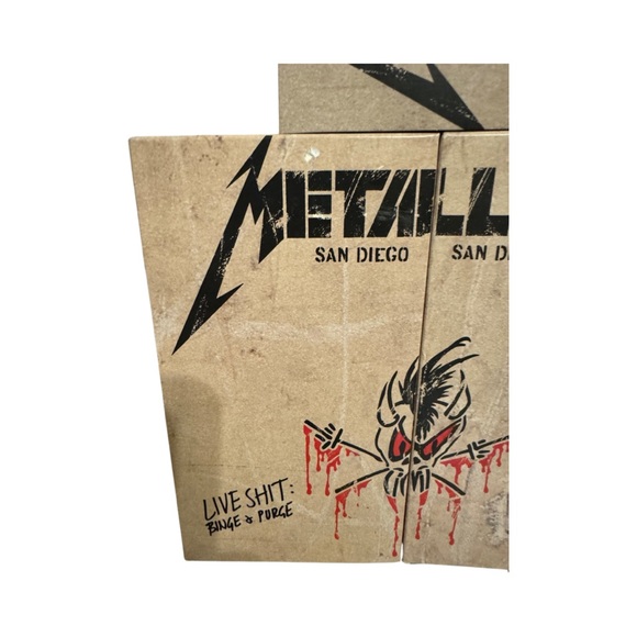 Metallica Live Shxt Binge and Purge VHS Set:  Like NEW! 90’s Concert Film - Picture 2 of 12